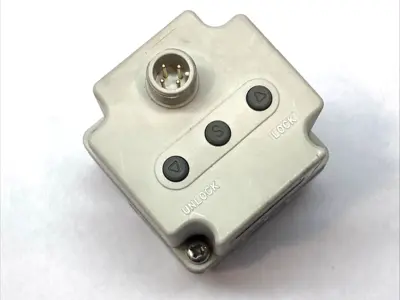 USED SMC ELECTRO-PNEUMATIC REGULATOR 0–0.9MPA 1/4" NPT 24V