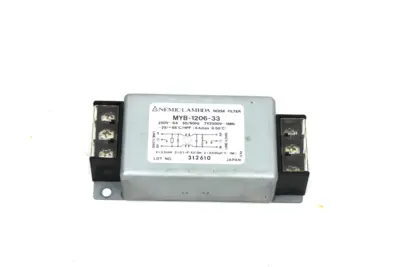 Nemic Lambda MYB-1206-33 Noise Filter, 250V, 6 Amp
