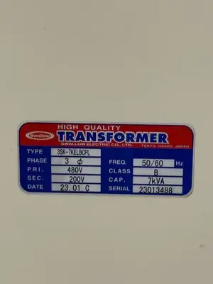 Used Swallow _UNKNOWN_ Transformers South Carolina US | Palmetto Automation #1151994