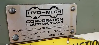 USED 2002 HYD-MECH H-14