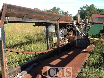 USED MORGAN MERCHANDISER WITH LOG TROUGH