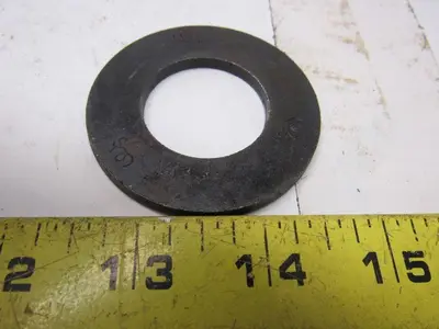 1-1/8" Black Oxide Structural Flat Washer Steel 0.144 Thick 2.250" OD Lot of 47