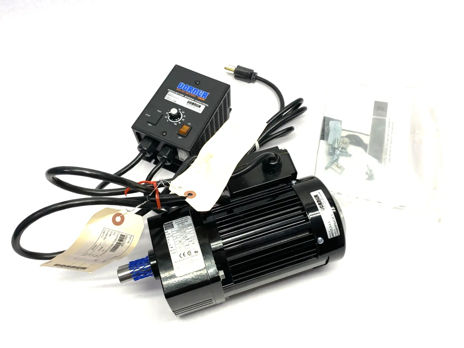 New | in-Stock Dorner Parallel Gearmotor 3/8HP 5:1 w/ 22MV1122B VFD Controller Gearmotors Michigan US | Maverick Industrial Sales #1513089