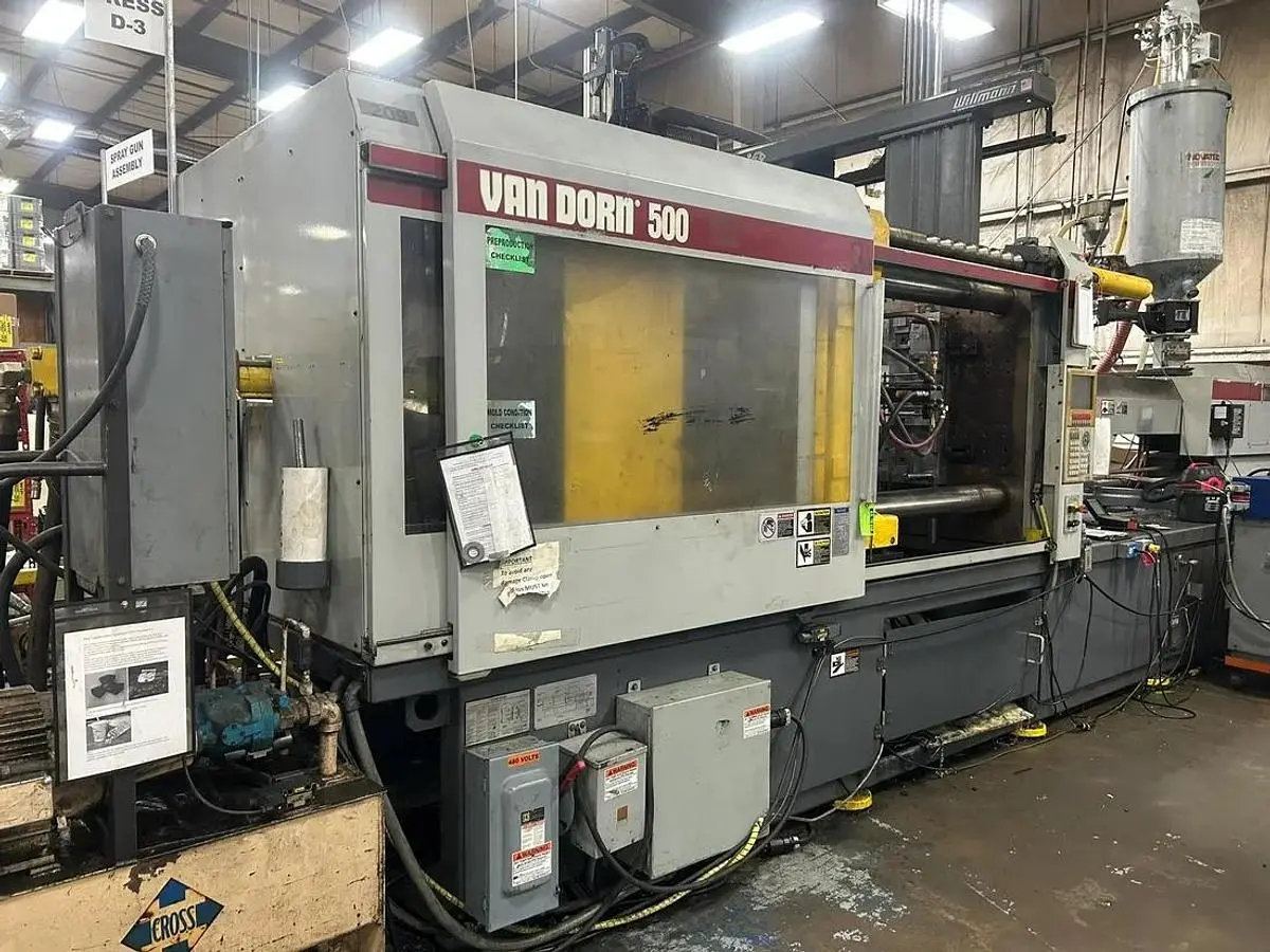 Used 1999 VAN DORN 500HT-4300 Injection Molding Machines Michigan US | Ideal Machinery #1261414