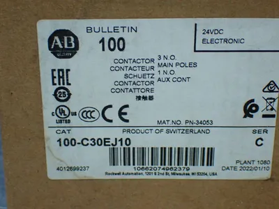 NEW ALLENBRADLEY 100C30EJ10