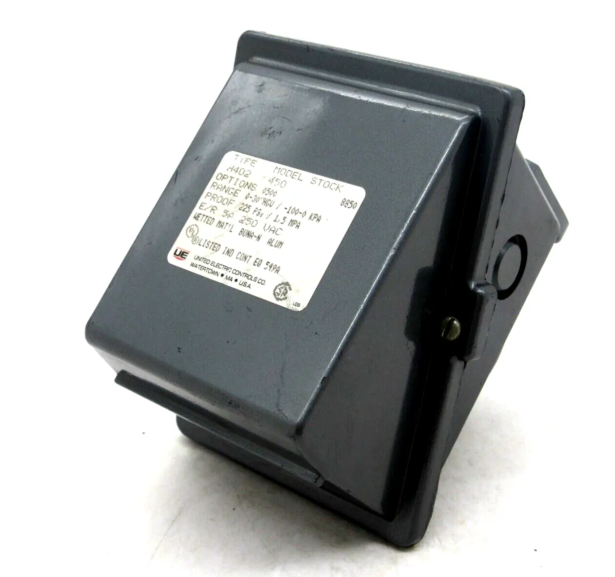 NEW UNITED ELECTRIC H402-450 PRESSURE SWITCH H402450
