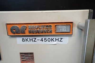 USED AMPLIFIER RESEARCH 700A