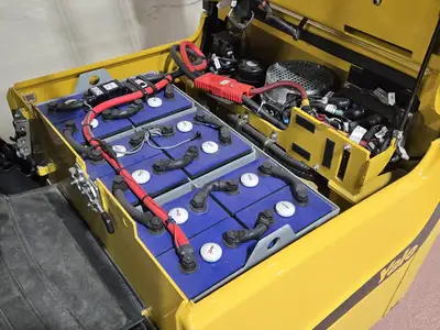 Used 2016 Yale ERP025VCE24TE078 3-Wheel Sit down Electric Counterbalance Forklifts New York US | United Lift #1446713