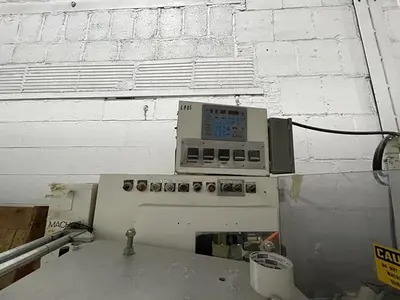 Bartelt model IM7-12 Pouch Packager with AMS Auger Filler