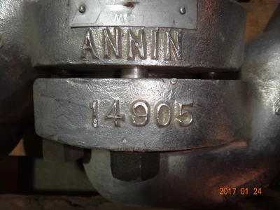 Annin 4", Class 300, 316SS, Control Valve