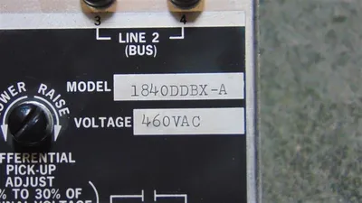 Wilmar 1840DDBX-A Dead Bus Type Paralleling Relay 460VAC Used