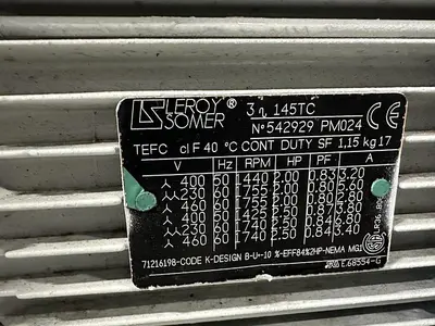 USED 2004 SOGEVAC SV 40