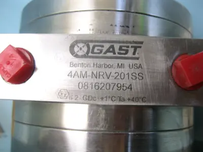 NEW Gast 4AM-NRV-201SS