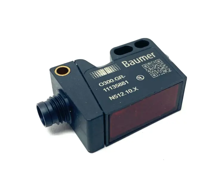 Used BAUMER LIGHT BARRIER/DIFFUSE PHOTOELECTRIC SENSOR BACKGROUND SUPPRESSION Photoelectric Sensors | Maverick Industrial Sales #1112175