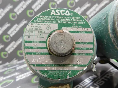 ASCO LB 8344A60 Red Hat Solenoid Valve Used