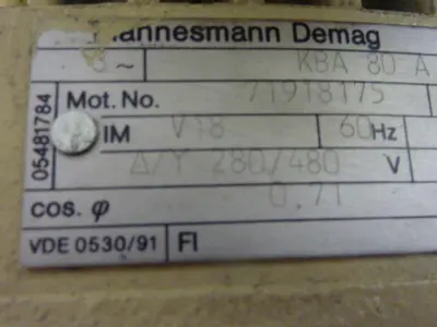 USED MANNESMANN DEMAG FG06 U1-H2-F2