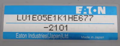 NEW EATON LU1E05E1K1HE677 HYDRAULIC PUMP 200/220V