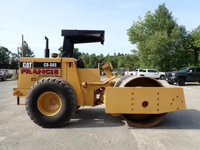 Used 1993 CATERPILLAR CS-583 Single Drum Rollers Massachusetts US | Brookside Equipment Sales #1422199