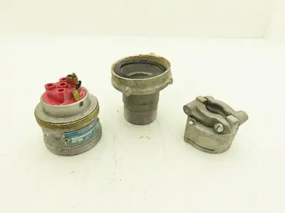 Crouse Hinds APR-3565 Electrical Plug 2PH Male 30A 600VAC 250VDC Haz Location
