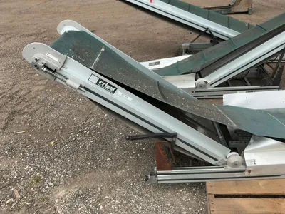 (3) Crivaf Automation Belt Conveyors, Aluminum Frame, no motors, need work, longest is approx. 140”
