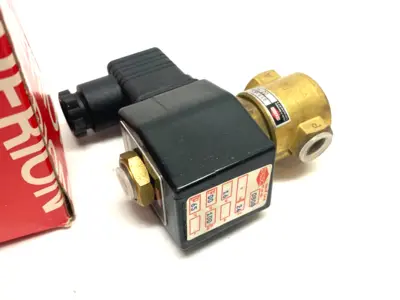 USED HERION SOLENOID VALVE 24VDC 1/4" NPT
