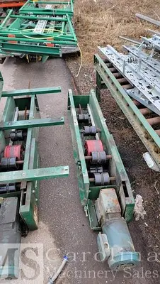 USED CUSTOM BUILT PALLET CONVEYOR LINE