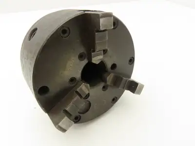 Buck Chuck 1434 3 Jaw Adjust-Tru Self Centering Manual Lathe Chuck 4" OD