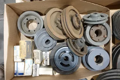 4 PALLETS OF ASSORTED POWER TRANSMISSION REPLACEMENT PARTS