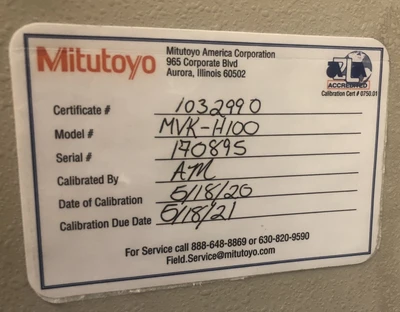 Item#L53 Mitutoyo MVK-H100 Hardness Testing Machine w/ Olympus PM-CP-3