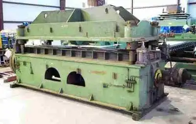 100 Ton (EST.) x 4″ (EST.) YODER 4-Post Cut-Off Press