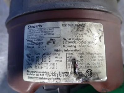 USED MARATHON EVL 145TTFR5359BB P
