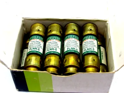 NEW LOT OF 9 LITTELFUSE FLN-R 5 FUSES 250V FLNR5