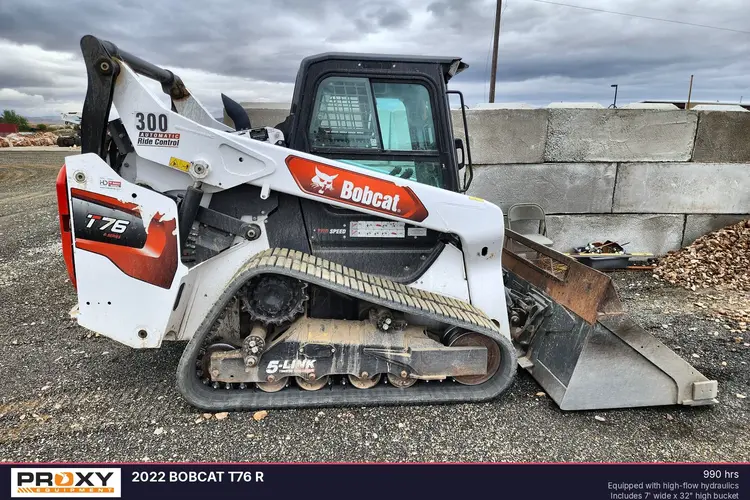 Used 2022 BOBCAT T76 R Compact Track Loaders Idaho US | Proxy Equipment #1378001