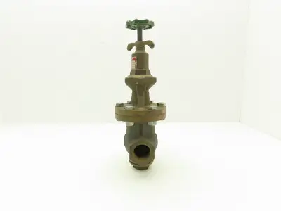 Keckley  Valve AA Steam Pressure Regulating Control Valve 1-1/4"NPT Bronze