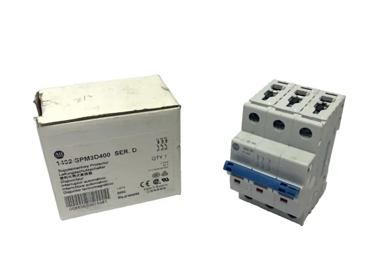 Used ALLEN BRADLEY 1492-SPM3D400 SER. D MCB Circuit Breakers | Maverick Industrial Sales #1099897