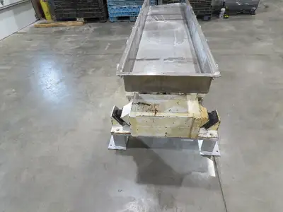 Link-Belt LBL 18"x7' Stainless Vibrating Shaker Feeder Conveyor Food Process