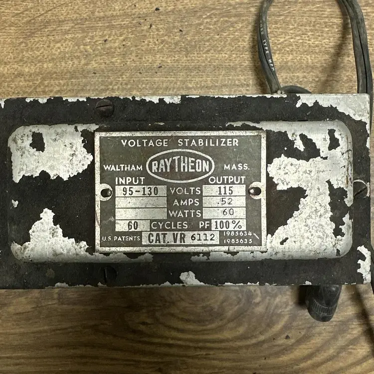 Used RAYTHEON VR6112 Voltage Stabilizers Ohio US | Surplus Asset Holdings #1227729