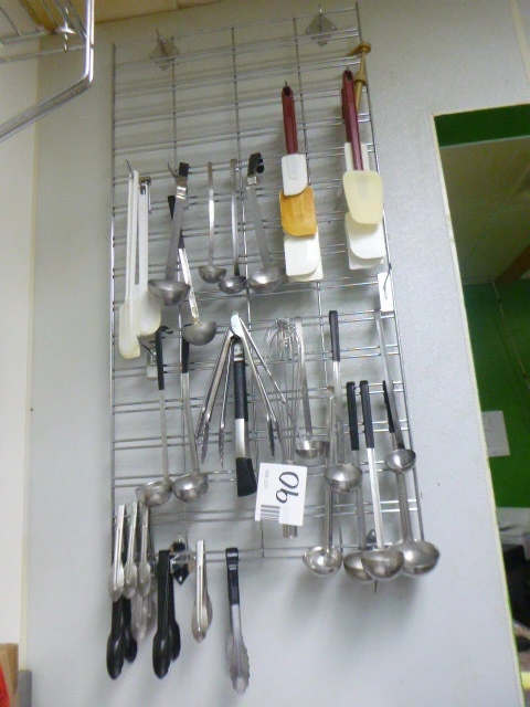 Hanging Rack with Utensils