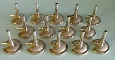 QTY. 10. HUMBOLDT BUNSEN BURNERS NATURAL 5810.1 HE...