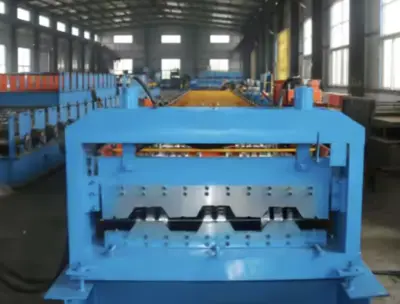 Metal Mezzanine Decking Roll Forming Machine – UAE