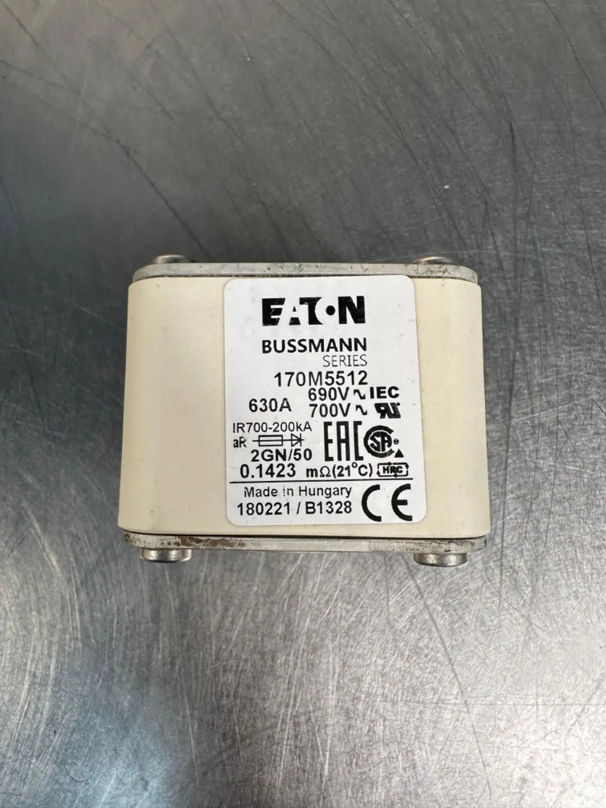 USED Eaton Bussmann 170M5512