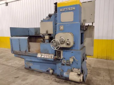 36" X 50 HP MATTISON ROTARY SURFACE GRINDER: STOCK #23504