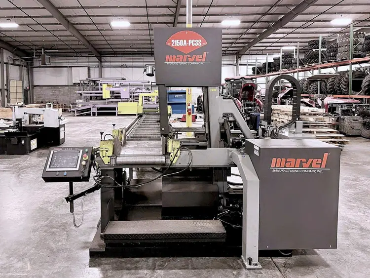 Used 2017 MARVEL 2150A-PC3S Vertical Band Saws | Machine Factory Outlet #1267026