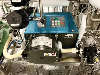Westfalia CSC 20-06-476 hydro-hermetic clarifier skid.