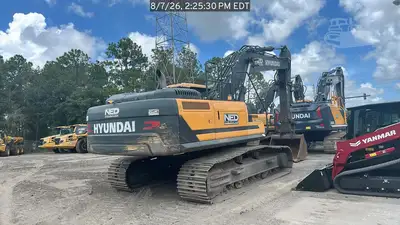 Used 2023 HYUNDAI HX350AL Crawler Excavators Florida US | National Equipment Dealers #1422325