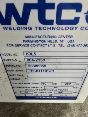 USED WTC 964-2358  60L5