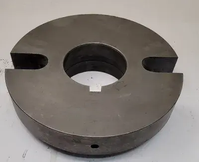 12" FACE PLATE W/ L-2 MOUNT (OVERALL DIAMETER: 12", CENTER HOLE OD: 7.75", CENTER HOLE ID: 5.25")