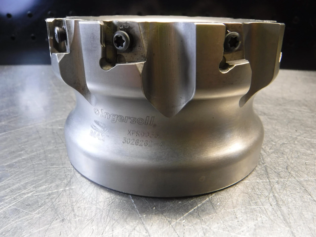 Ingersoll 3.8" Indexable FaceMill 1.5" Arbor XPR0035 3026262-A (LOC281)