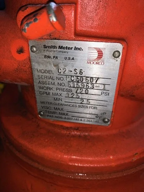 Used Smith Meter C2-S6 Processing (misc) Minnesota US | Peak Machinery, Inc. #286172