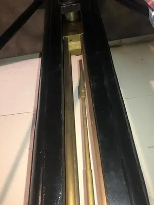 4777-385 Antique US Mint Henry Troemner Type Gold Assay Bullion Balance Beam Scale